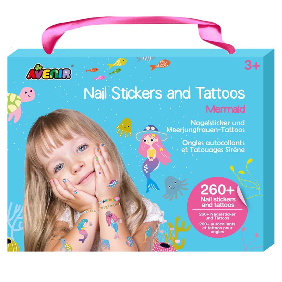 Nail Stickers & Tattoos: Mermaids by AVENIR #NA218204