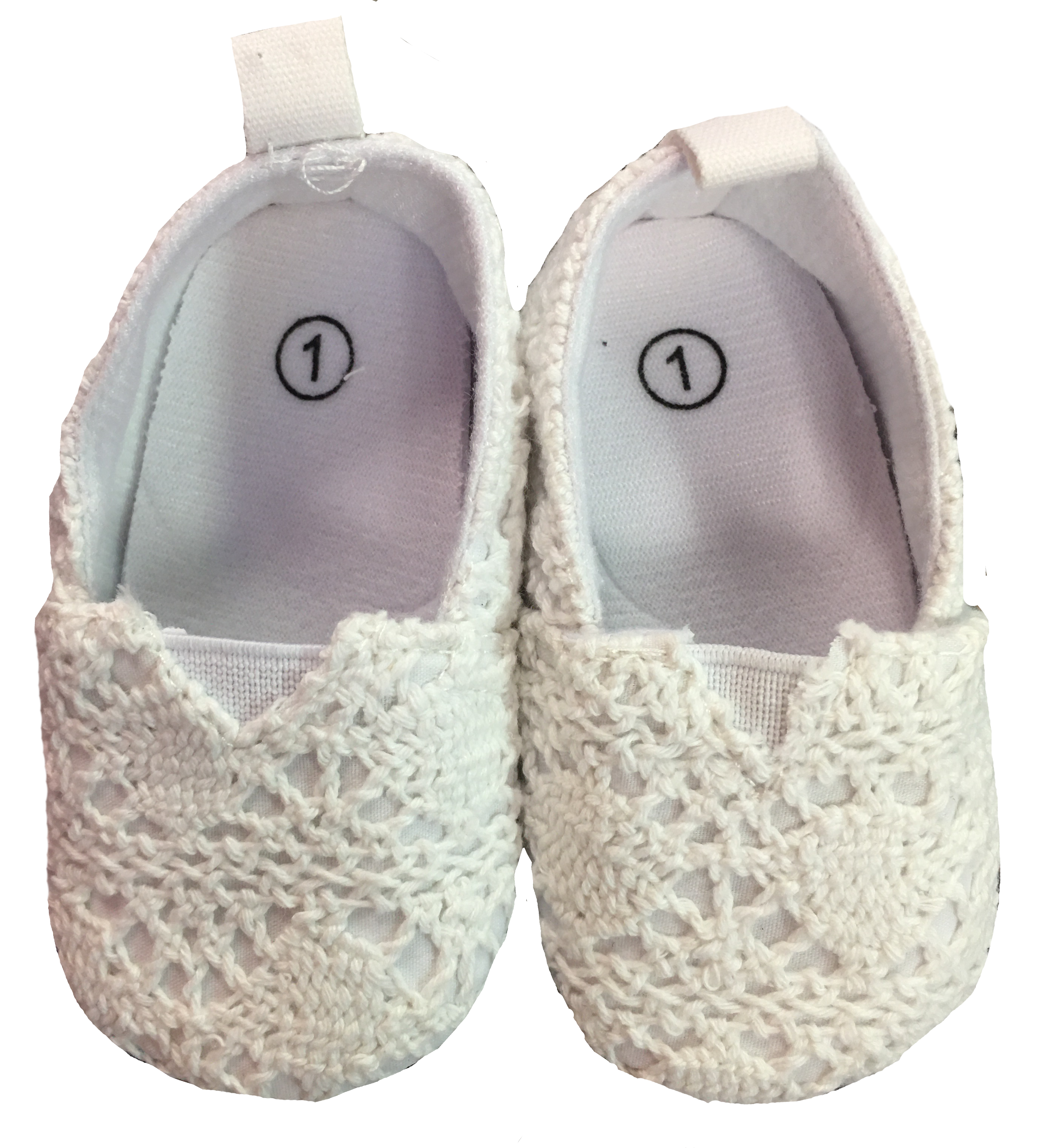 Baby Girl White Lace Shoes