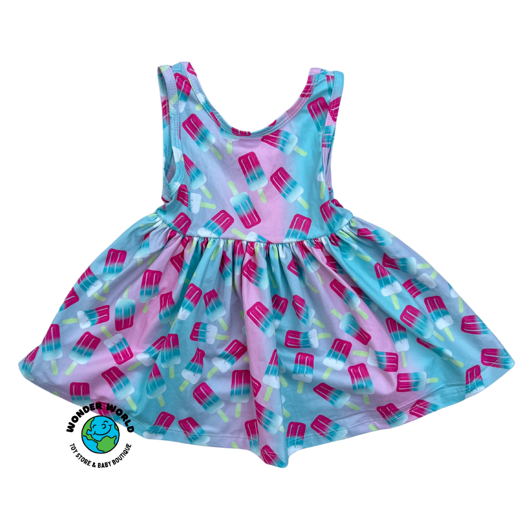 Sweet Treat Popsicle Tank Twirl Dress by Mila & Rose