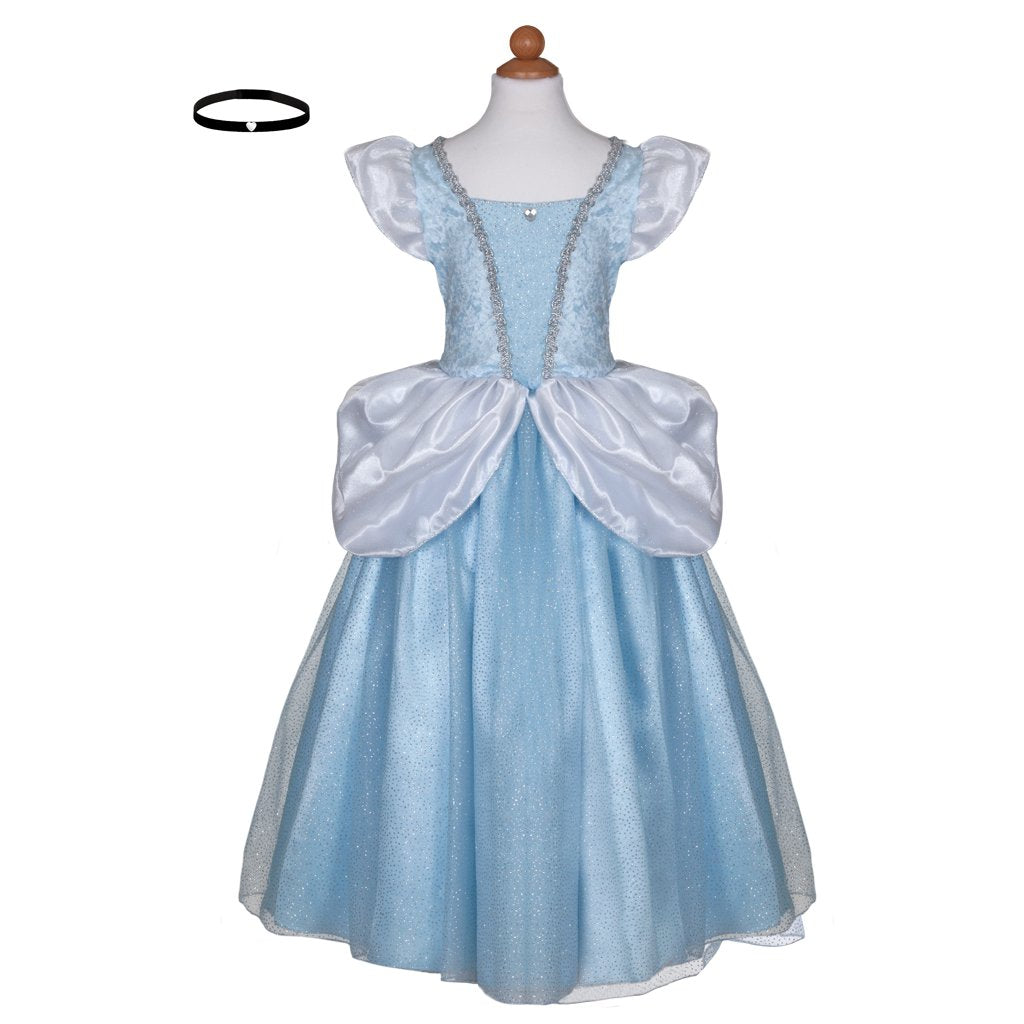 Deluxe Cinderella Dress- Size 5/6 by Great Pretenders #35085
