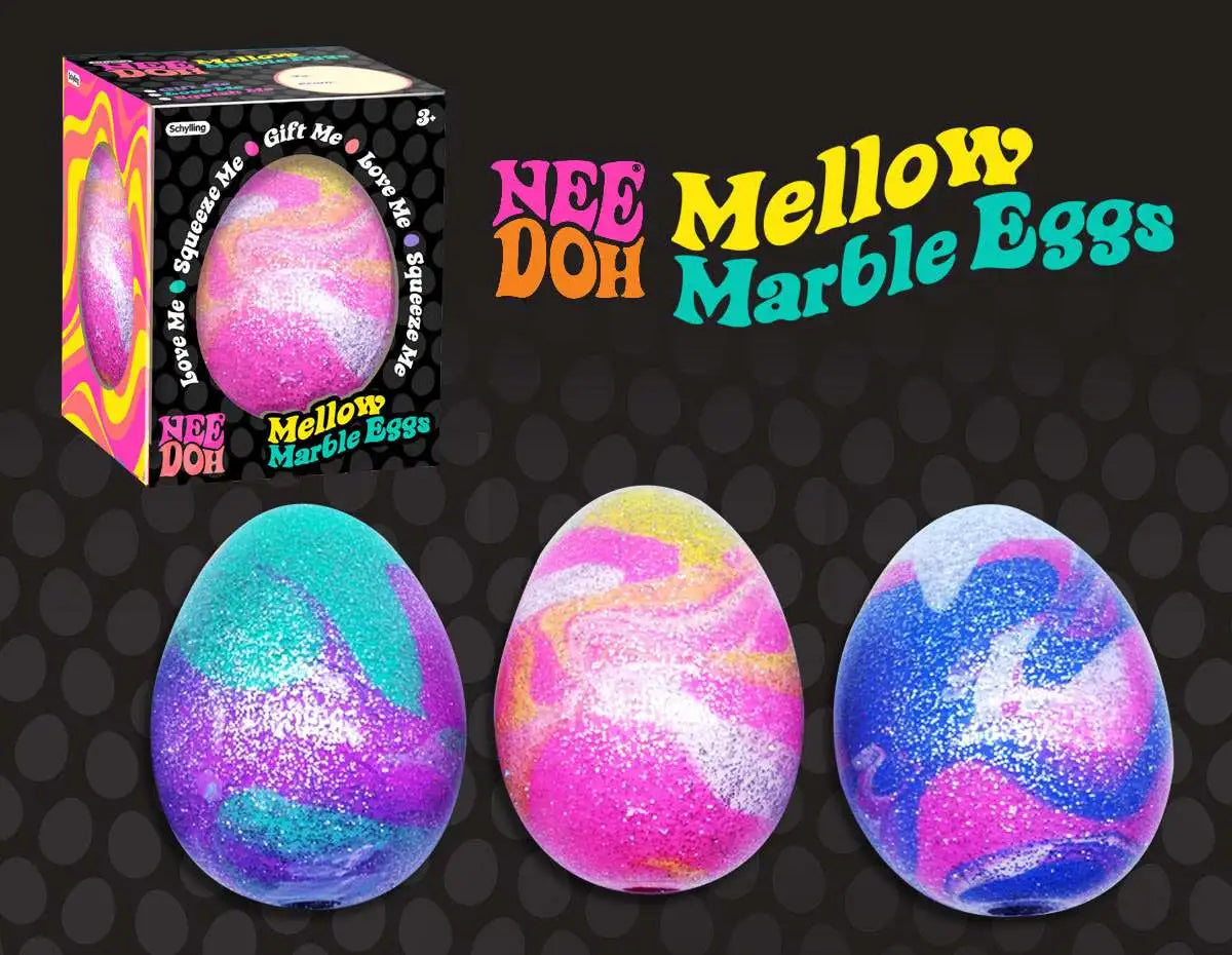 Mellow Marble Nee Doh Eggs by Schylling