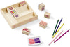 Friendship Wooden Stamp Set by Melissa & Doug