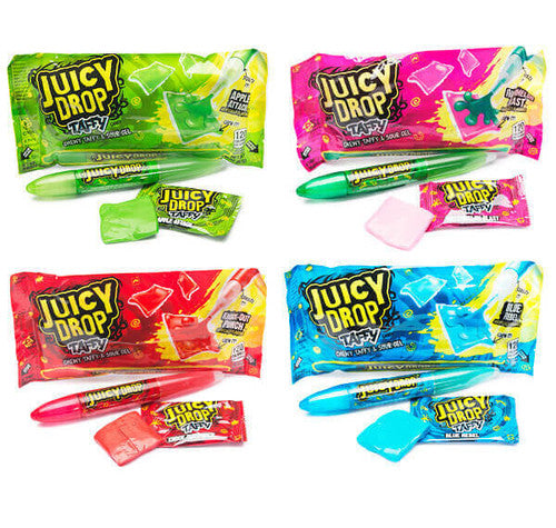 Juicy Drop Taffy Chewy Taffy & Sour Gel Candy