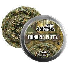 Camo Thinking Putty 2''Tin by Crazy Aaron’s #WC003