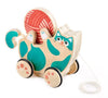 Roll & Rattle Kitten Pull Along by Hape #E0366