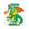 Colorific Canvas Kit: Fantastic Dragon by Ooly