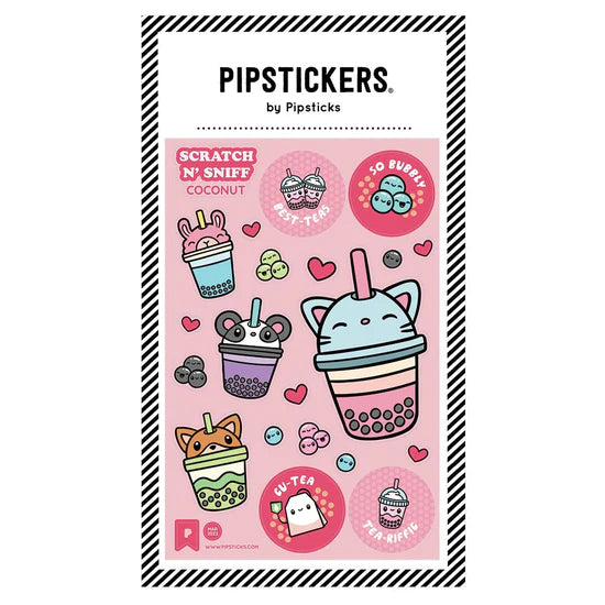 Scratch N’ Sniff Pipstickers - Bubbly Best-Teas by Pipsticks #AS004136