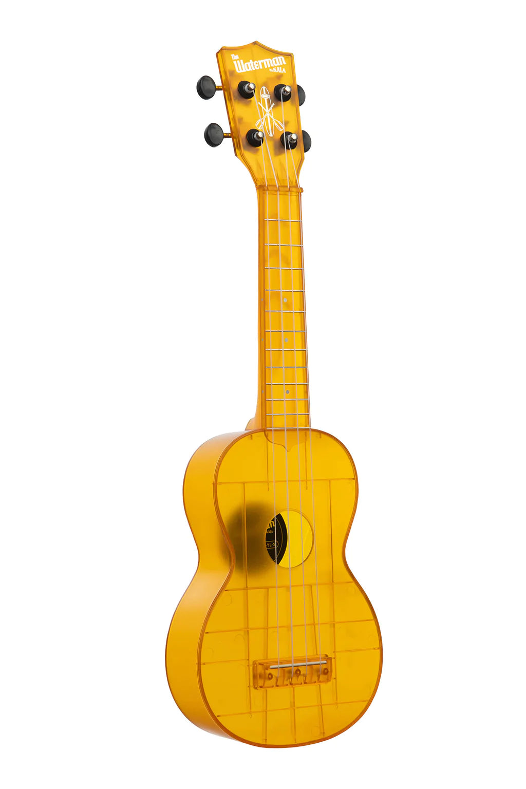 Transparent Amber Yellow: Learn to Play The Waterman Ukulele by Kala