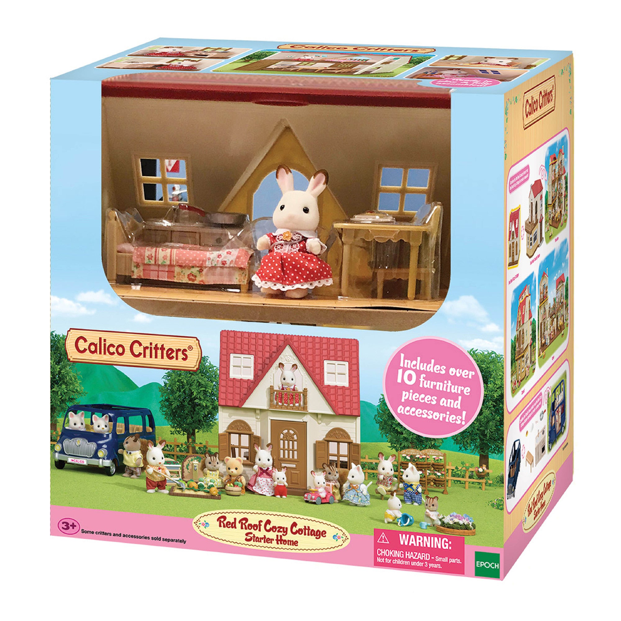 Red Roof Cozy Cottage Starter Home by Calico Critters #CC1798