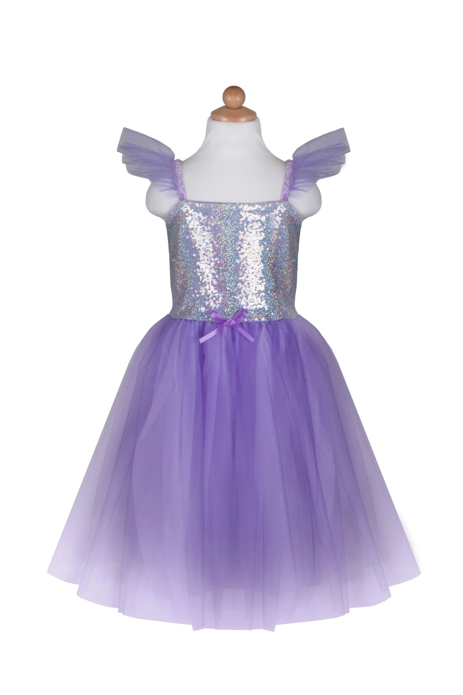 Sequins Princess Dress Lilac- Size 3/4 by Great Pretenders #32333