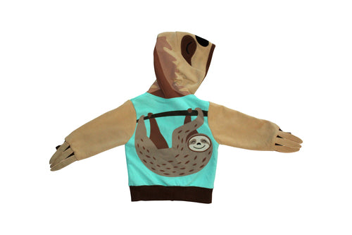 Happy Sloth 3D Hoodie by Doodle Pants