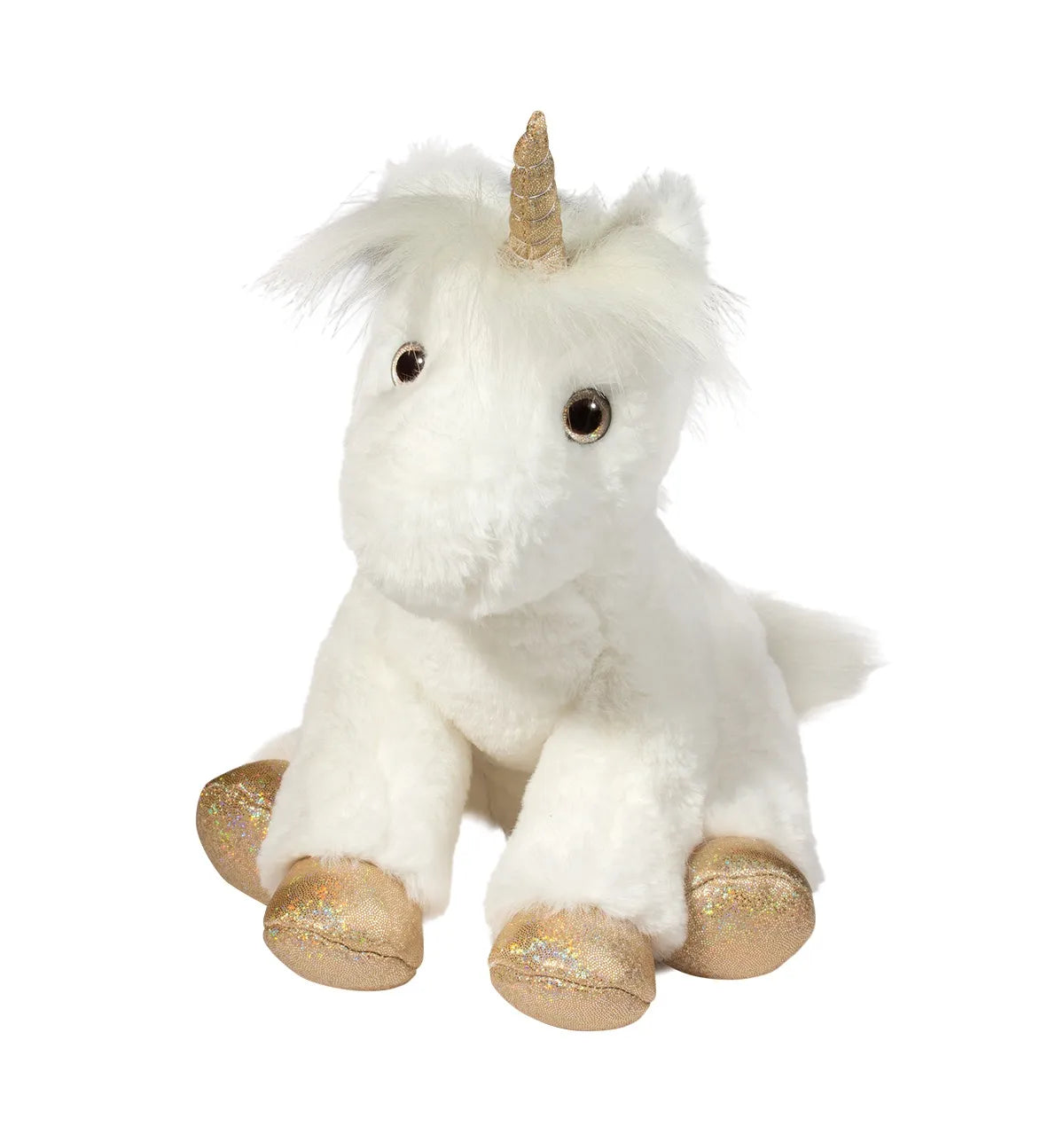 Elodie White Unicorn Soft 9” by Douglas #4623