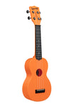 Sunset Orange: Learn to Play The Waterman Ukulele by Kala