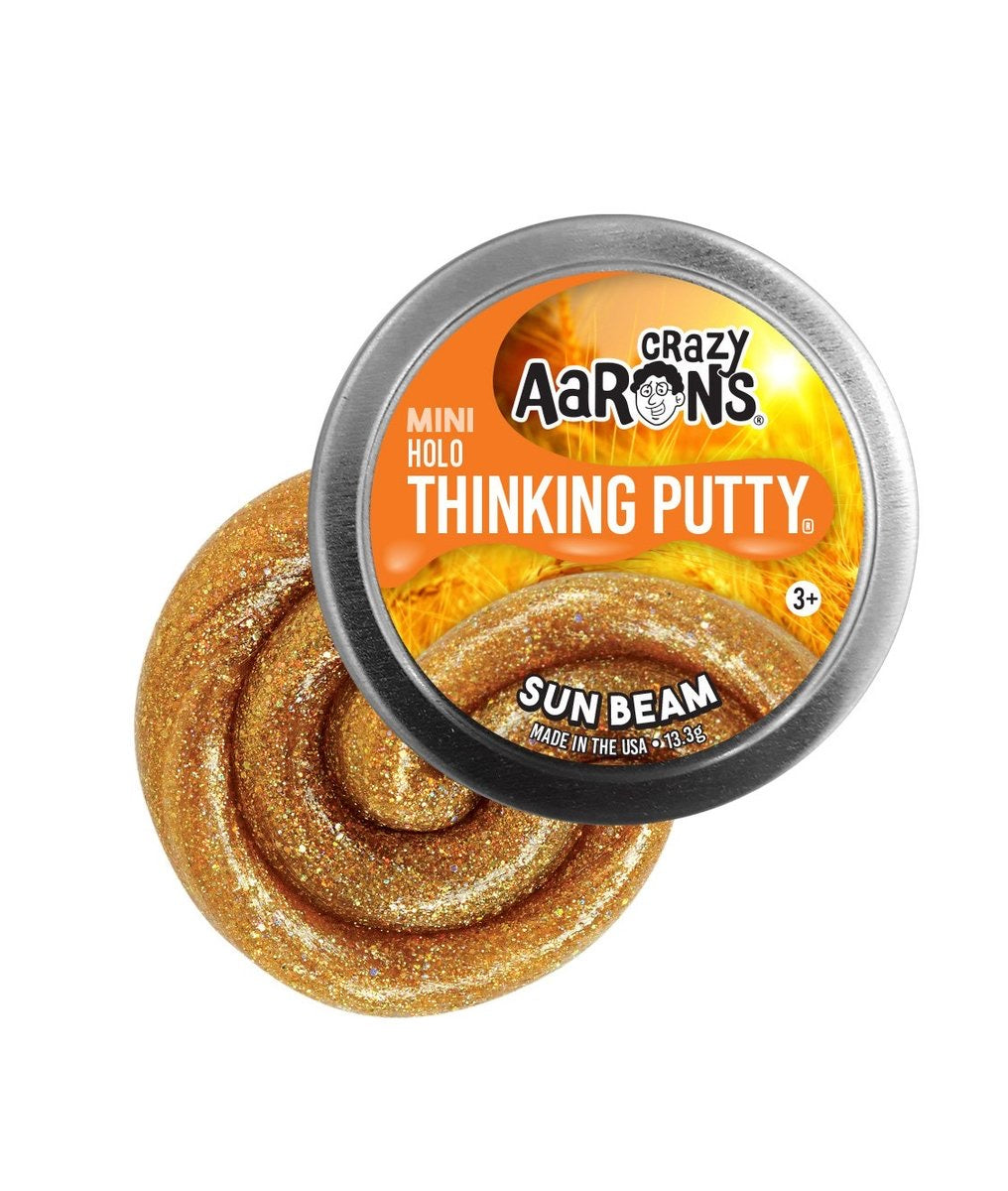 Sunbeam 2” Tin Thinking Putty by Crazy Aaron’s