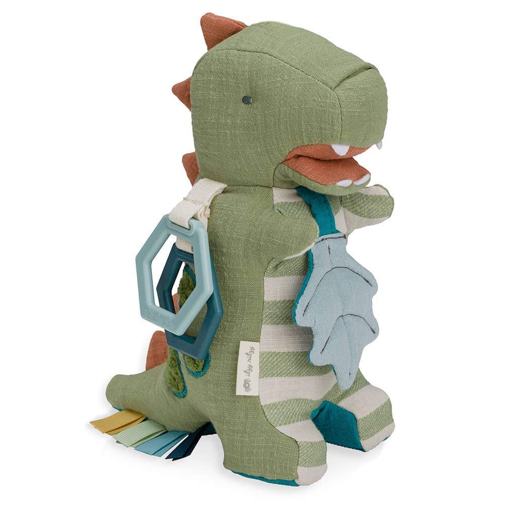 Link & Love Dino Activity Plush with Teether Toy by Itzy Ritzy