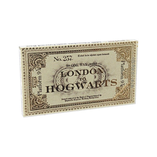 Harry Potter Hogwarts Express Ticket Chocolate by Jelly Belly
