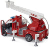 MB Sprinter Fire Engine with Ladder Water Pump and Lights & Sounds by Bruder #2673