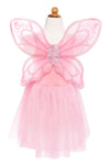 Pink Sequins Butterfly Dress & Wing- Size 5/7 by Great Pretenders #32315