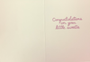 Baby Swan New Mother Baby Shower Card