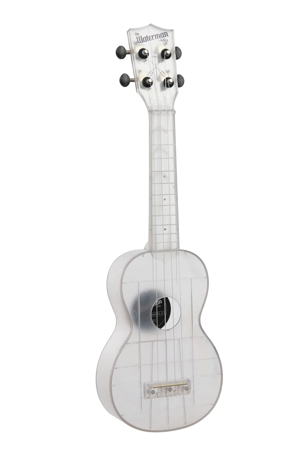 Transparent Frosted Glass: Learn to Play The Waterman Ukulele by Kala