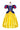 Deluxe Snow White Gown - Size 3/4 by Great Pretenders #35303