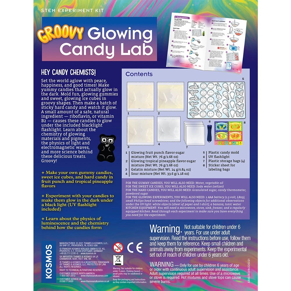 Groovy Glowing Candy Lab by Thames & Kosmos #550036