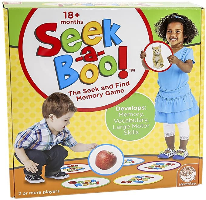 Seek A Boo! Seek-And-Find Memory Game by Mindware #62076