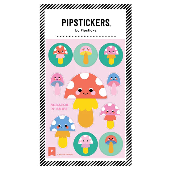 Scratch N’ Sniff Pipstickers - Fun Guys by Pipsticks #AS013488