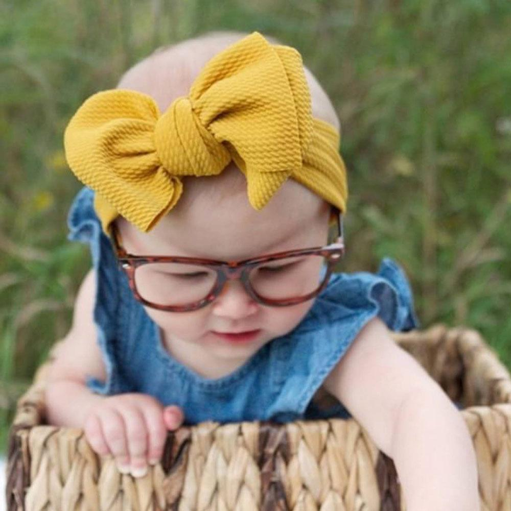 Large Bow with Wide Headband- Infant & Toddler