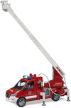 MB Sprinter Fire Engine with Ladder Water Pump and Lights & Sounds by Bruder #2673
