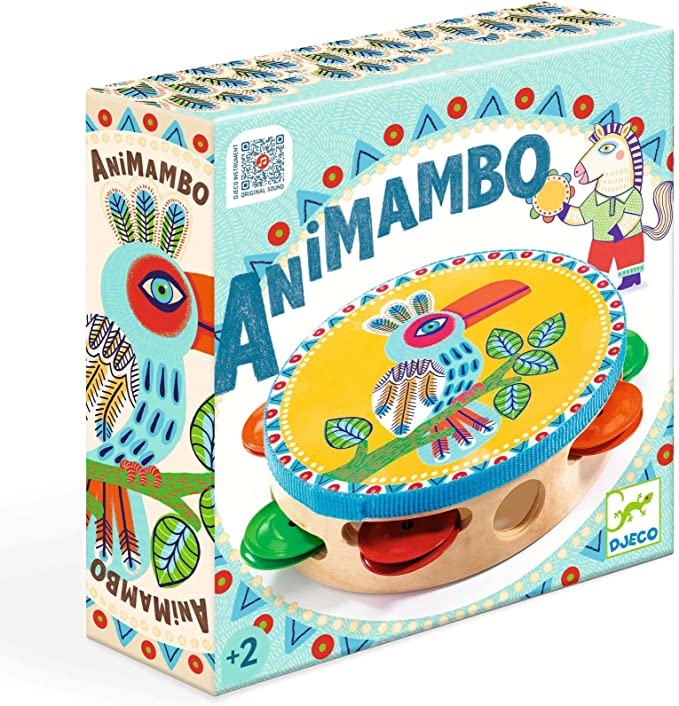 Animambo Tamborine by Djeco #DJ06005