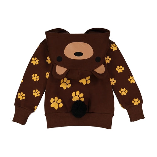 Woodland Bear Hoodie by Doodle Pants