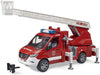 MB Sprinter Fire Engine with Ladder Water Pump and Lights & Sounds by Bruder #2673
