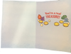 Pirate with Jewel Treasure Chest Birthday Card