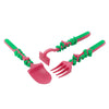 Set of 3 Fairy Garden Utensils-Fork, Spoon, & Pusher by Constructive Eating