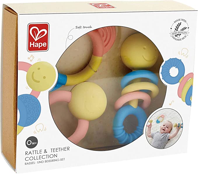 Rattle & Teether Collection by Hape #E0027