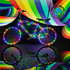 Rainbow Bike Lights Combo- 2 Wheels & 1 Cosmic by Brightz #L1512