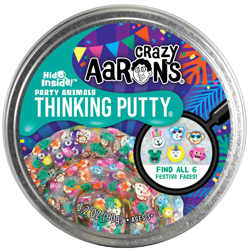 Party Animals Hide Inside Putty by Crazy Aaron’s