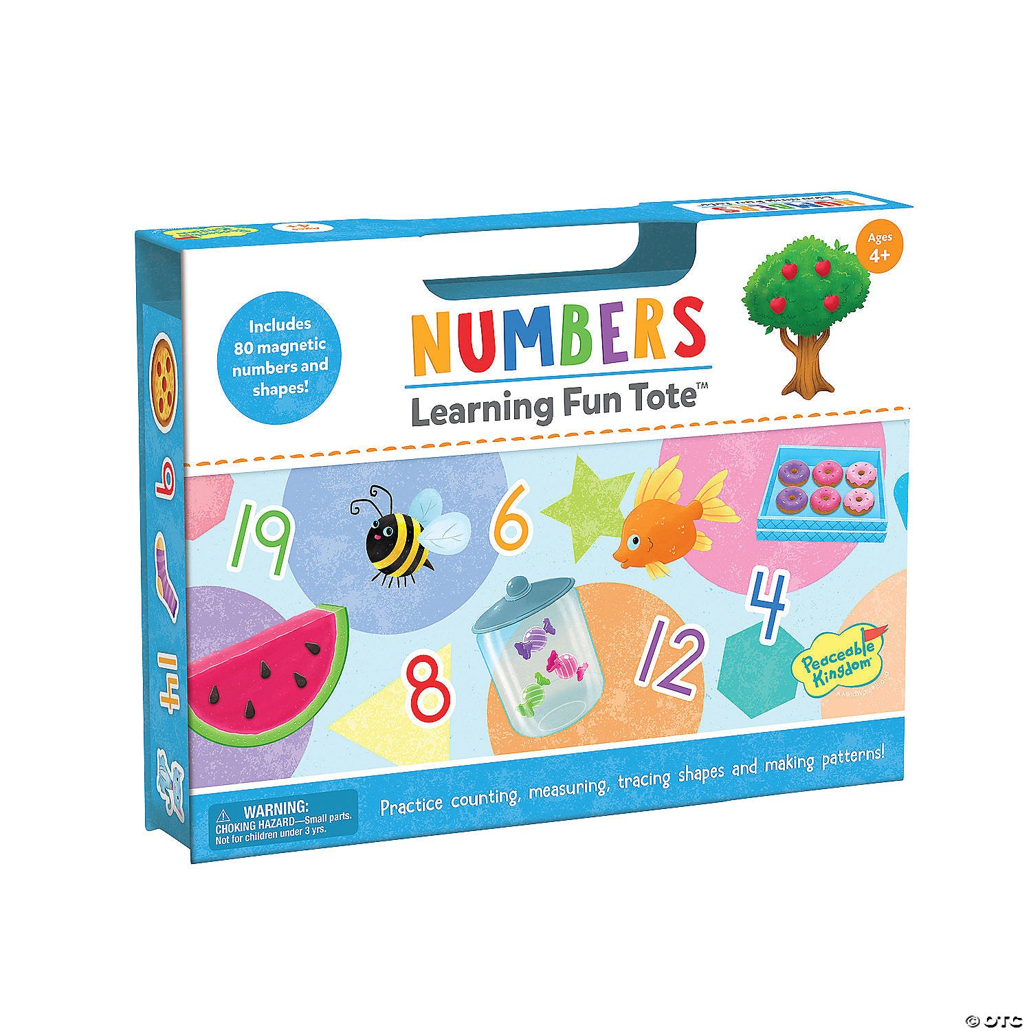 Numbers Learning Fun Tote by Peaceable Kingdom #14122644