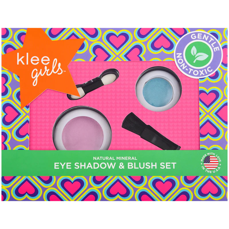 Klee Girls Two Piece Eyeshadow and Blush Set - Wink and Smile
