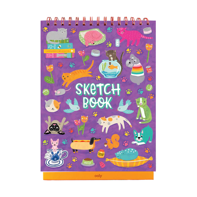Sketch & Show Standing Sketchbook: Pets At Play by Ooly #118-280