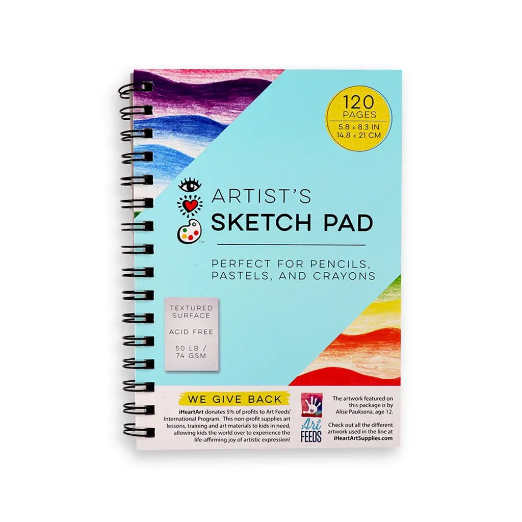 Artist Sketch Pad by Bright Stripes