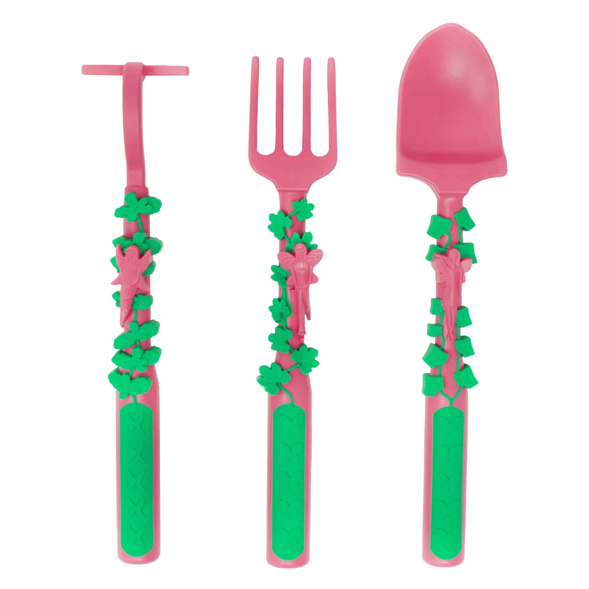 Set of 3 Fairy Garden Utensils-Fork, Spoon, & Pusher by Constructive Eating