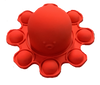 Reversible Octopus Pop It Fidget Keychain