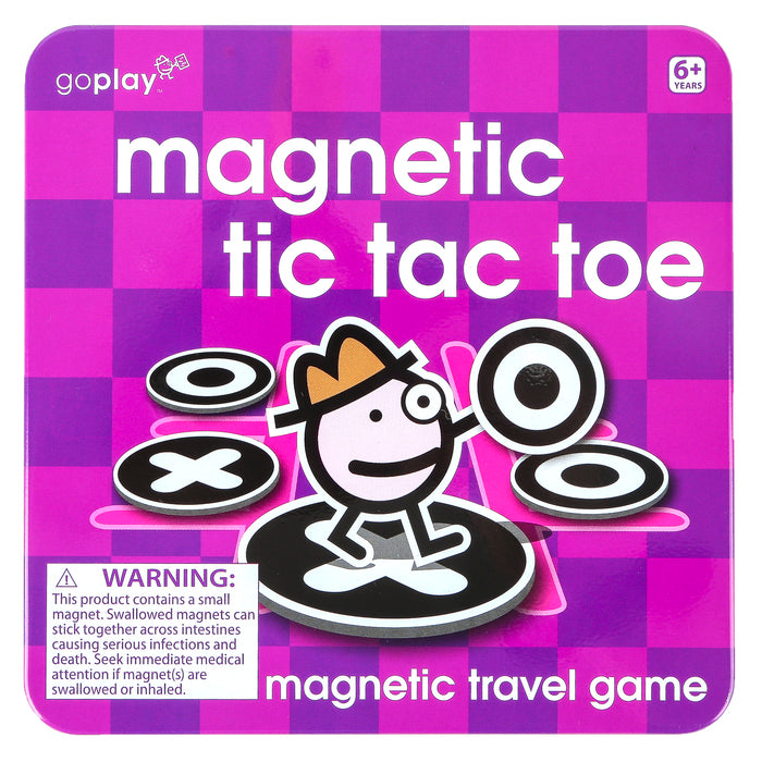 Tic Tac Toe Magnetic Travel Game by Toysmith #81658