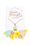 Spring Flower Necklace by Great Pretenders #86135