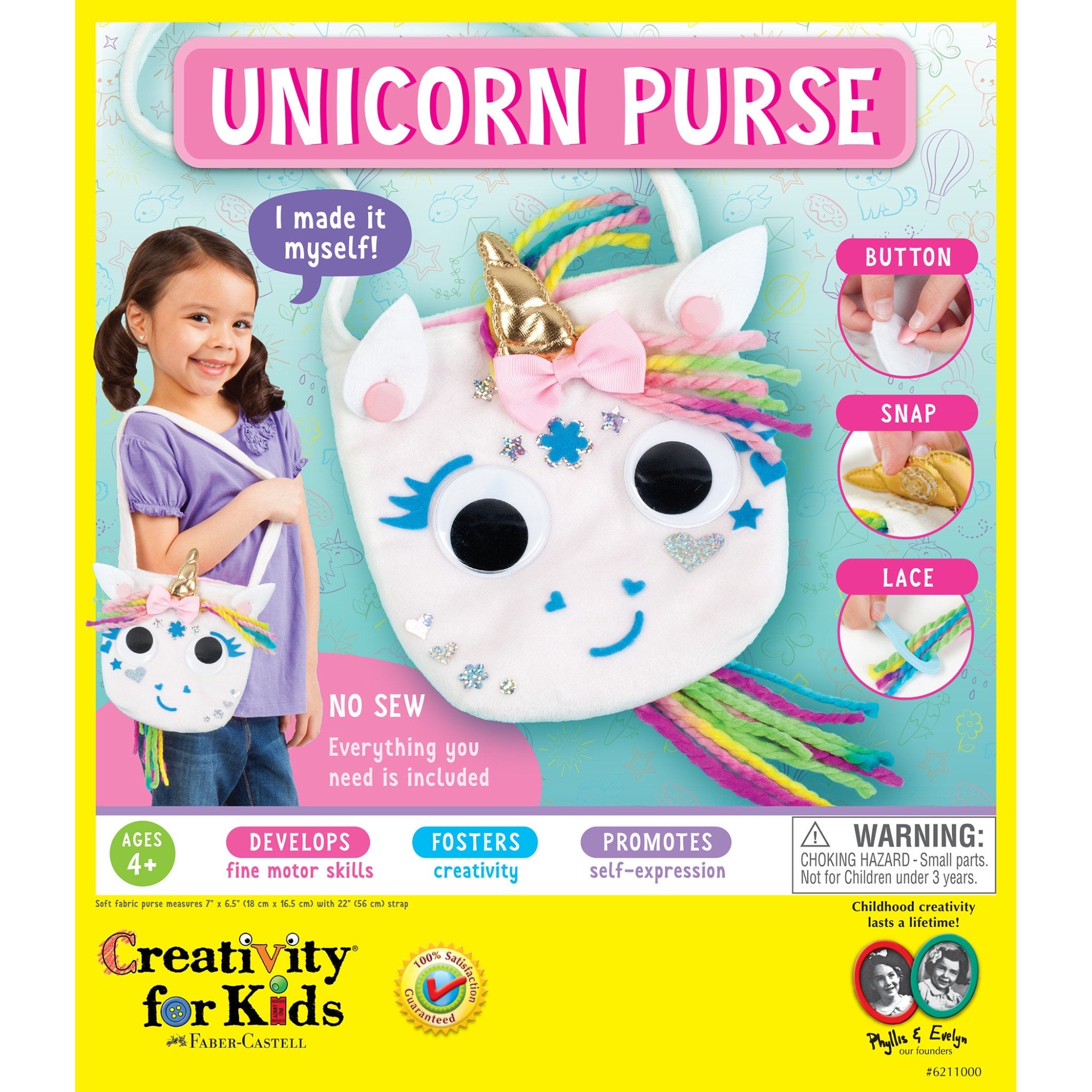 Make Your Own Unicorn Purse by Faber-Castell #6211000
