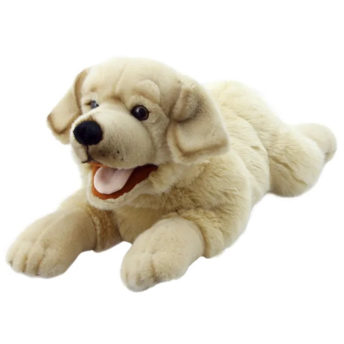 Large Yellow Labrador Puppet by The Puppet Company #PC003009