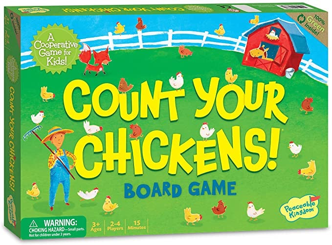 Count Your Chickens by Peaceable Kingdom #GM108