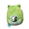 Micha The Frog Holding a Ying-Yang Sign 8” Squishmallow